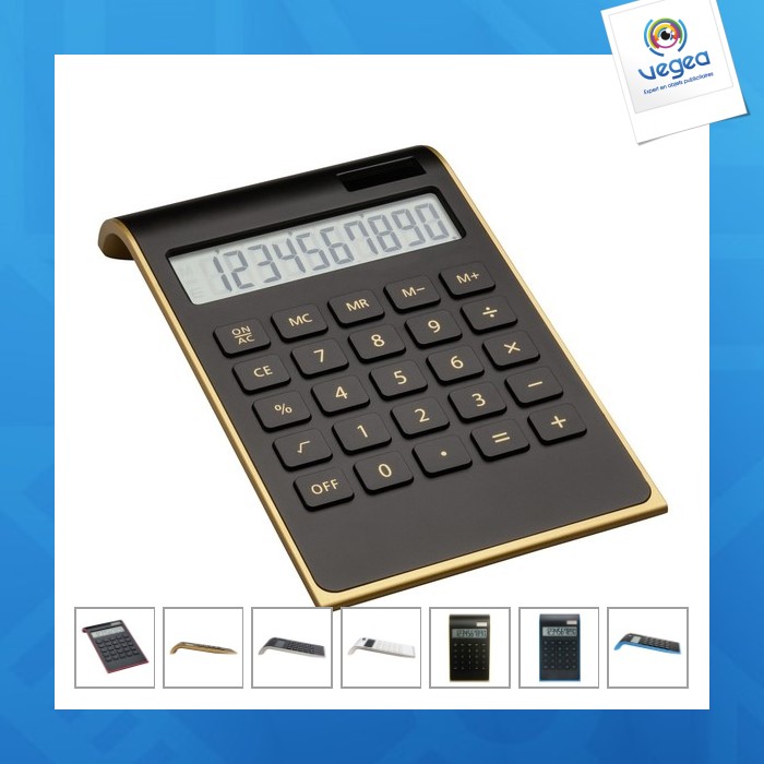 Calculatrice solaire publicitaire calculatrice