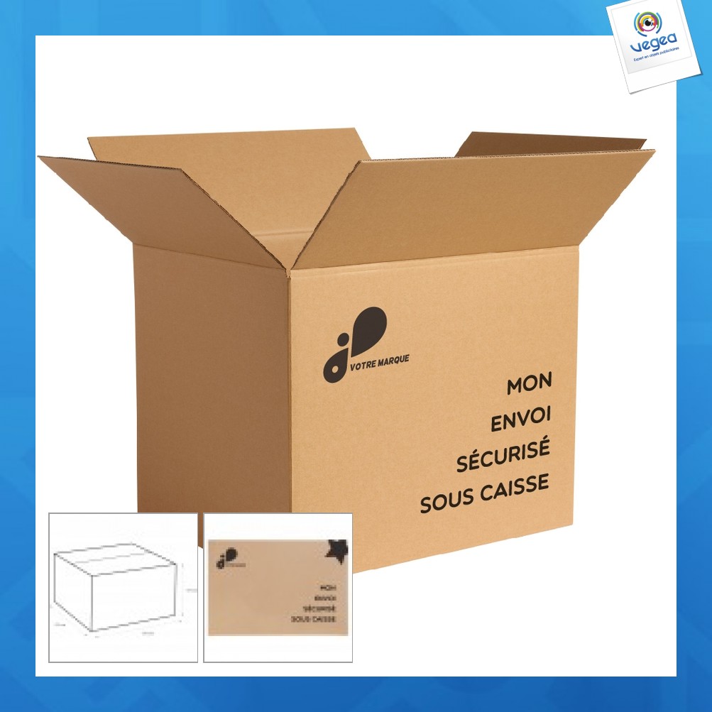 Cardboard box 80x50x50cm Shipping carton