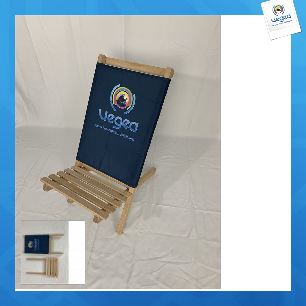 Chaise publicitaire touristique Chaise publicitaire touristique