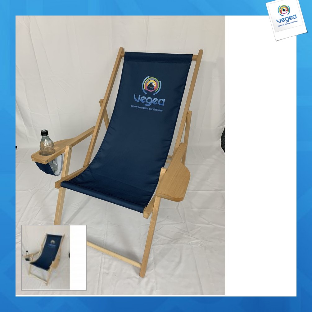 Chilienne promotionnelle avec accoudoirs boisson Chilienne promotionnelle avec accoudoirs boisson