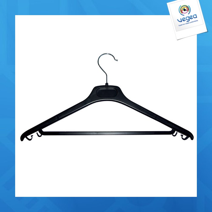 Cintre promotionnel classique noir standard Cintre promotionnel classique noir standard