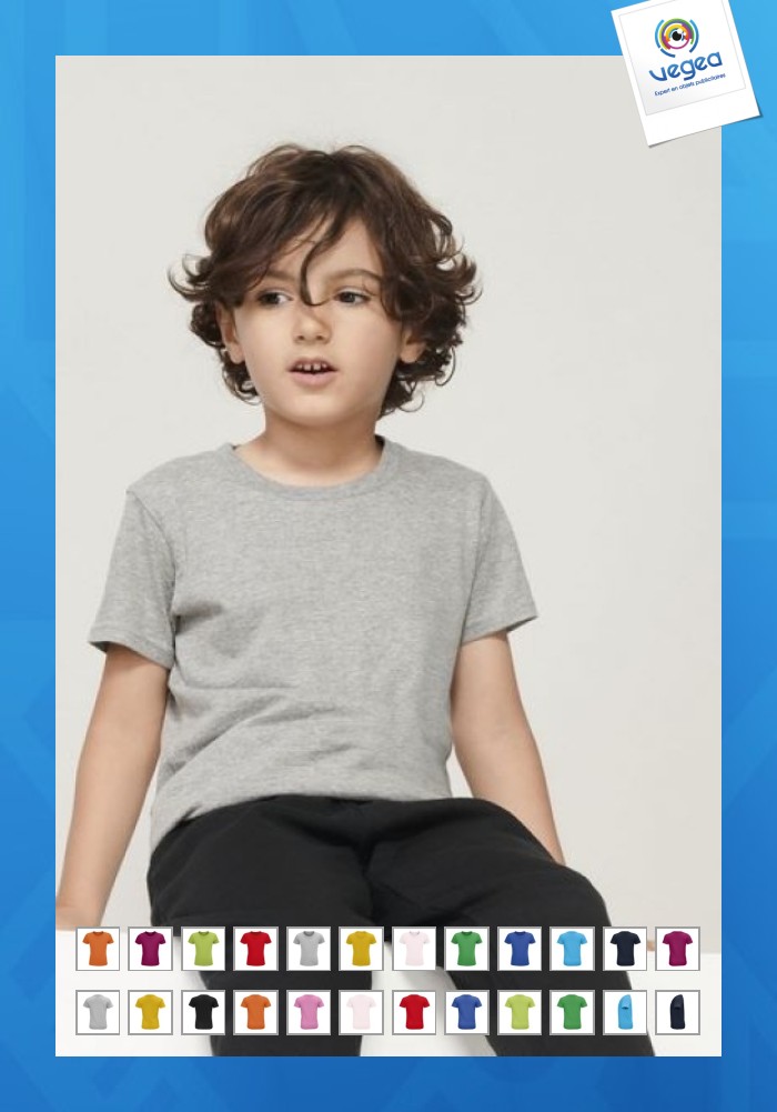 Crusader kids - camiseta niño cuello redondo entallada Textil y ropa infantil SOL's de Solo
