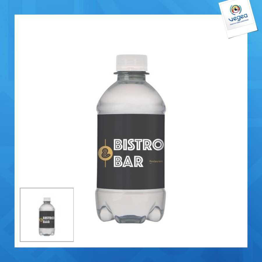 Eau de source pétillante 33cl avec bouchon à vis Eau de source pétillante 33cl avec bouchon à vis