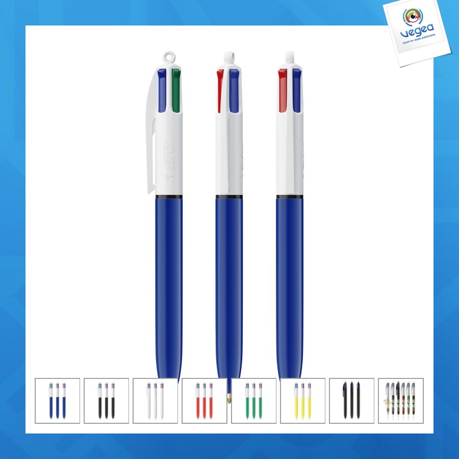 El clásico bolígrafo bicolor Bolígrafo de 4 colores