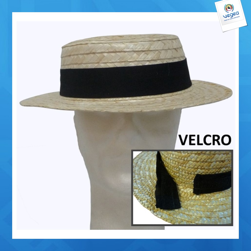 El sombrero del barquero sombrero de paja