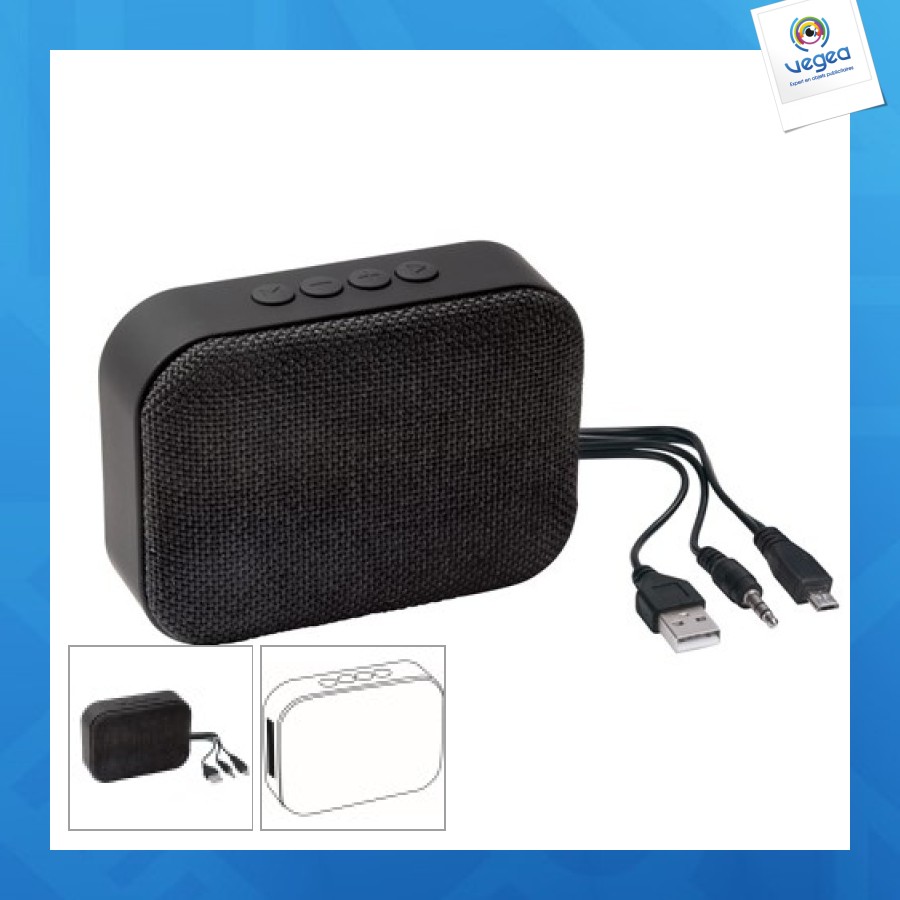 Enceinte Bluetooth Meshes Personnalisable Musique Loisirs Objet Publicitaire