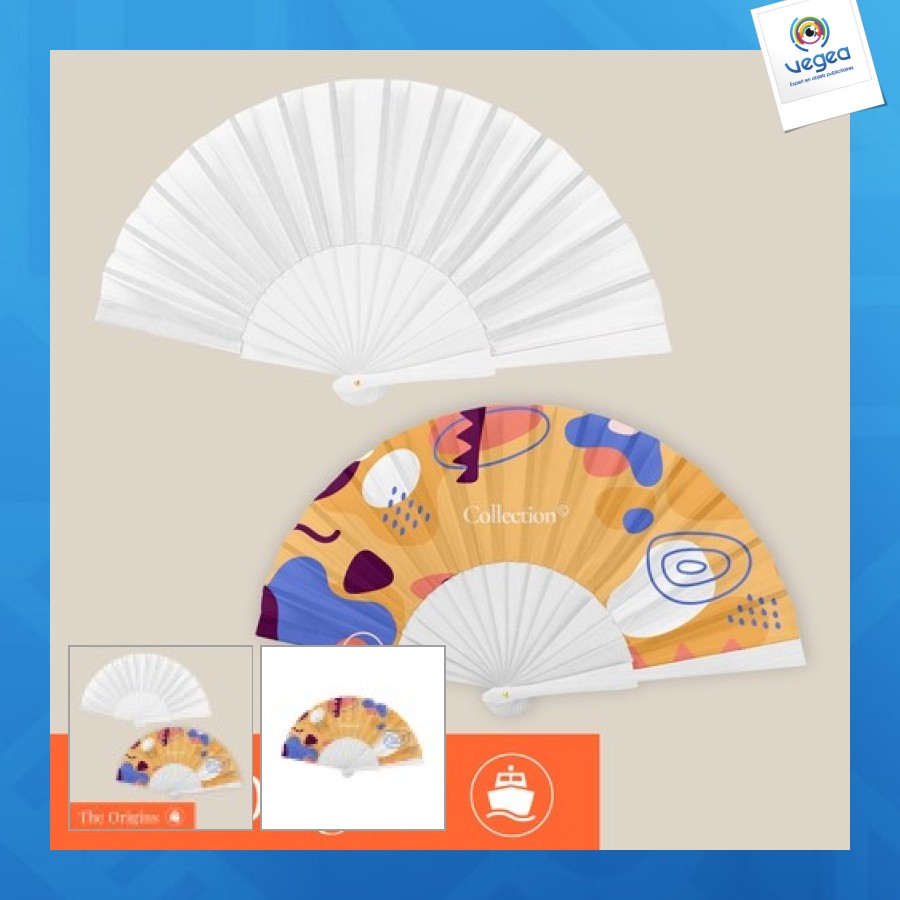 éventail personnalisable ussuri éventail personnalisable ussuri