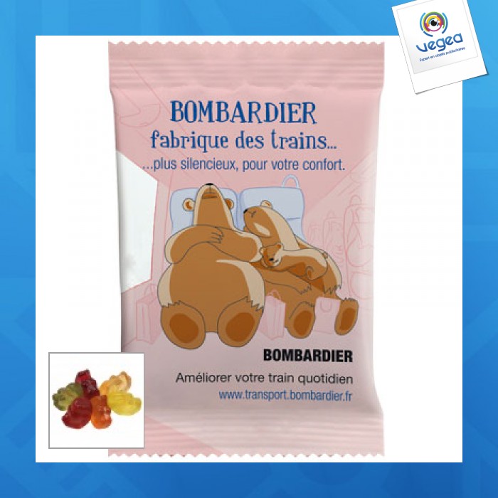 Gelatine-free organic teddy bears bag of candy