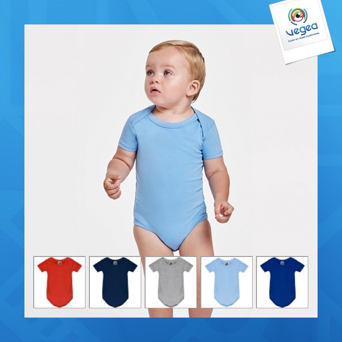 Honey - body personnalisé bébé manche courte maille single jersey T-shirt ou body bébé