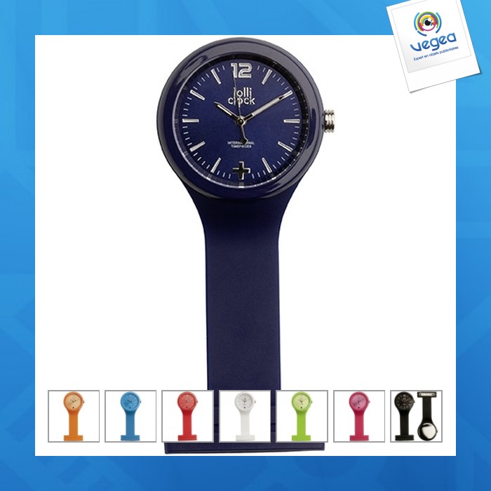 Horloge lolliclock-care blue horloge et pendulette