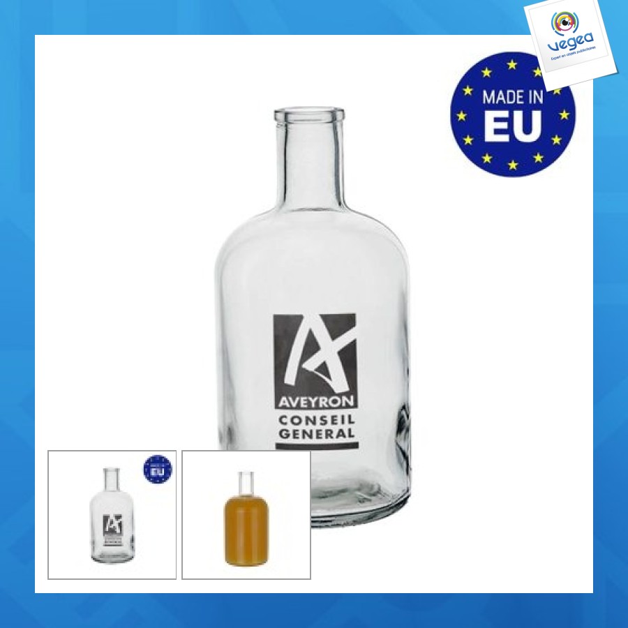Botellas de vidrio para el agua, Made in EU