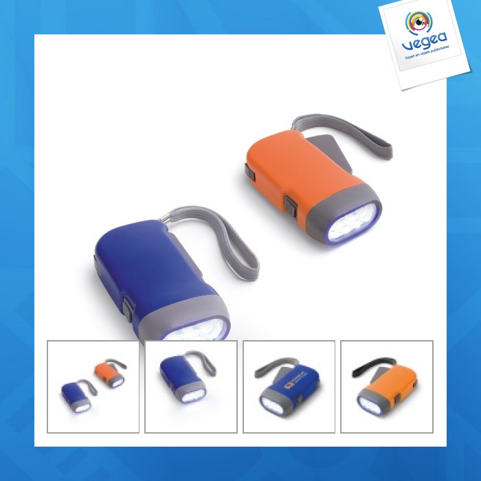 Lampe de poche personnalisée dynamo