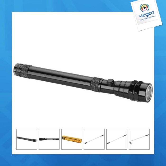 Lampe publicitaire torche avec fonction ramassage magnetica