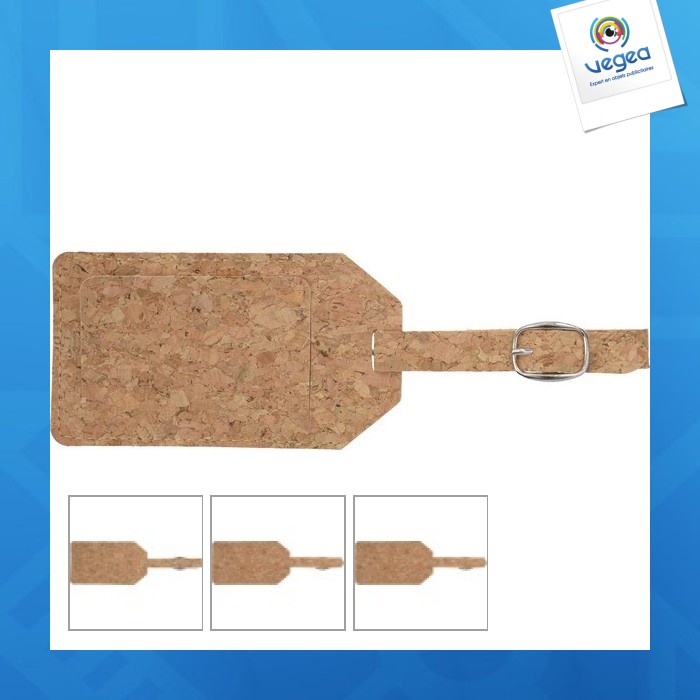 Luggage tag holder in cork | Luggage 