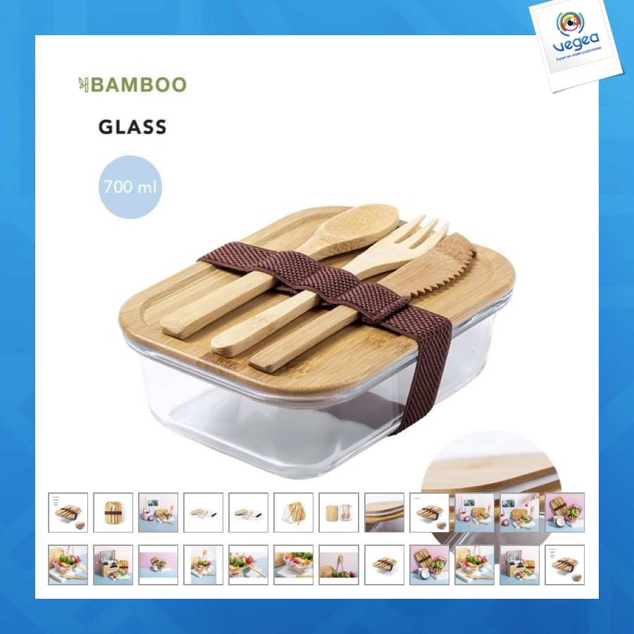 Lunchbox 700ml with cutlery Lunch box and box lunch