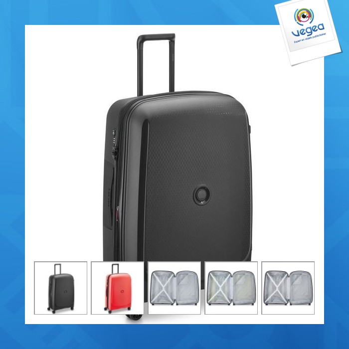 Maleta belmont más 76cm personalizable | Maletas Delsey | Delsey | Goodies