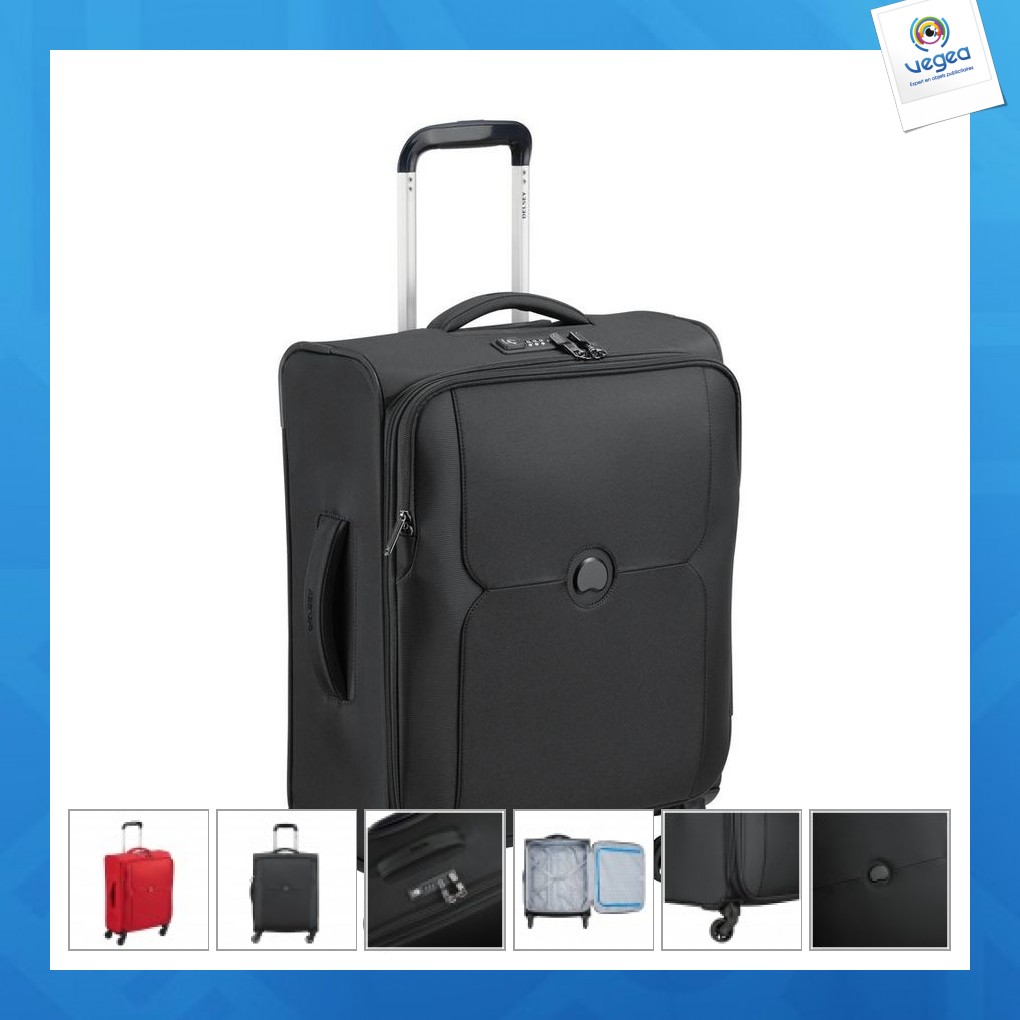 Mercury slim cabin suitcase 55cm personalizable | Maletas Delsey | Delsey |  Goodies