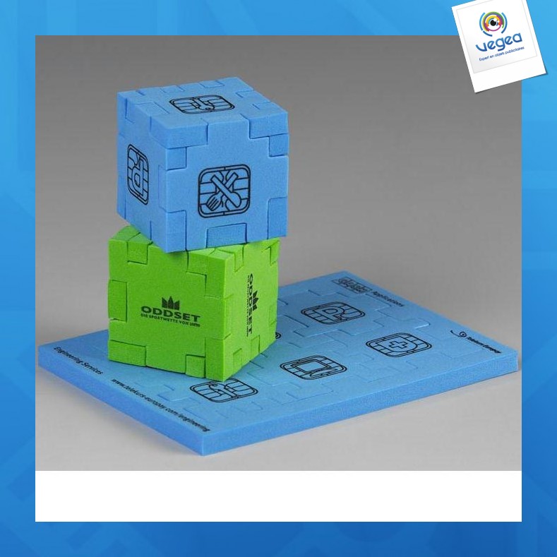 Mini foam cube 35mm puzzle
