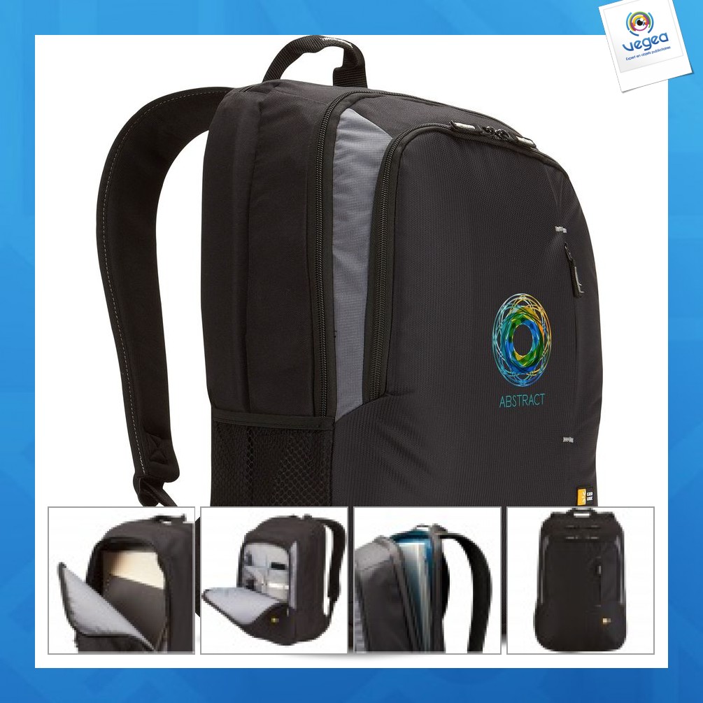 Mochila para ordenador 17 personalizable | Las mochilas de ordenador Case  Logic | Lógica del caso | Objeto publicitario