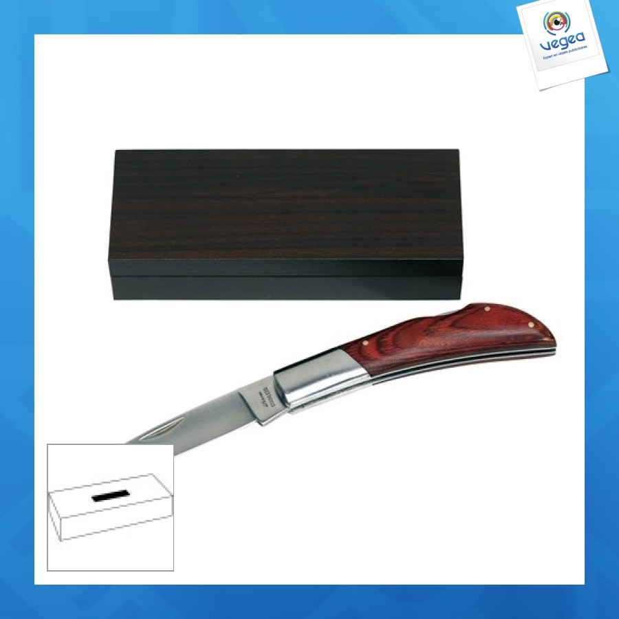 Navaja de madera plegable personalizable, Cuchillos plegables y navajas de  bolsillo, Cuchillos