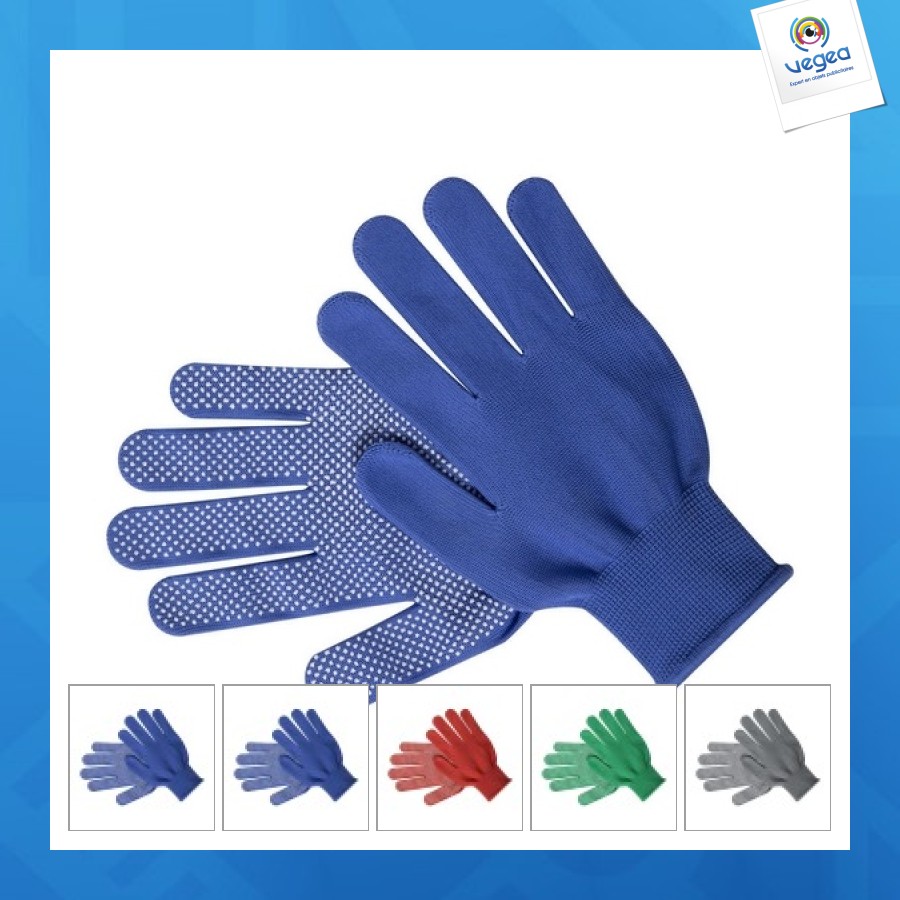 Paire de gants publicitaire antidérapants Paire de gants