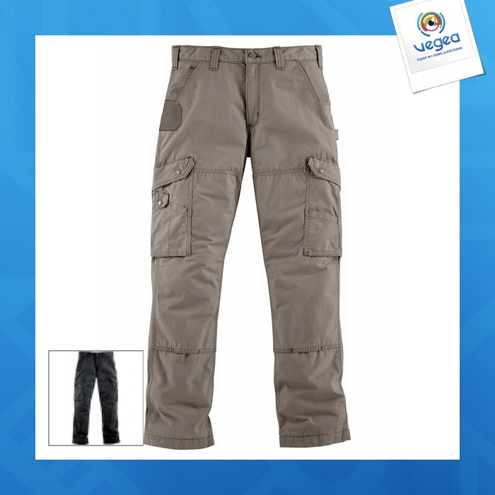 Pantalones carhartt con ripstop de carga personalizable | Pantalones de  trabajo | Ropa de trabajo | Objeto publicitario