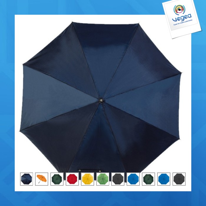 Paraguas de golf personalizable con funda para smartphone y mango de goma | Paraguas de golf Paraguas Objeto publicitario