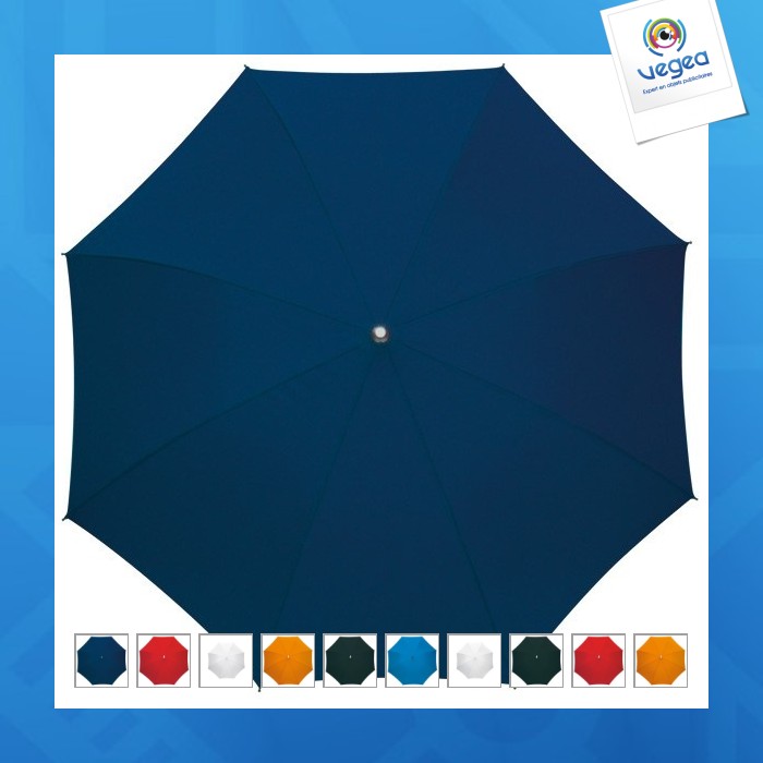 Parapluie logoté canne automatique rumba parapluie standard