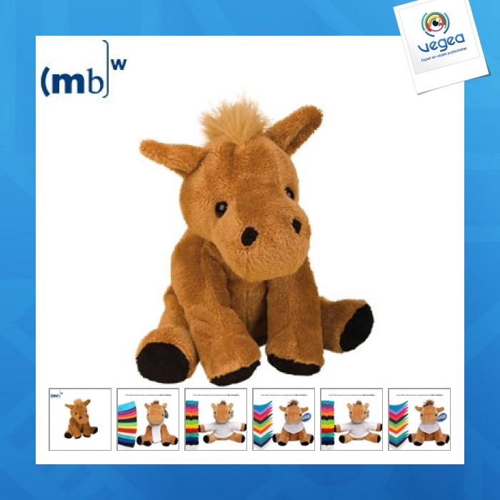 Peluche cheval personnalisée - mbw Peluche cheval personnalisée - mbw