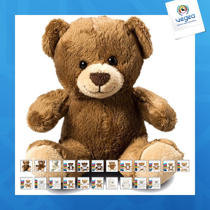 Peluche ours personnalisable - mbw Peluche ours personnalisable - mbw
