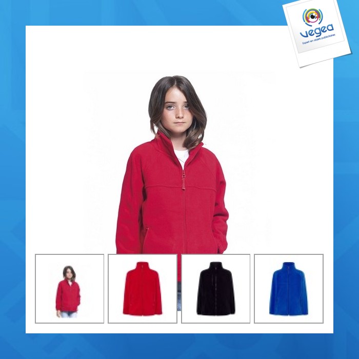 Polaire grand zip enfant Polaire grand zip enfant