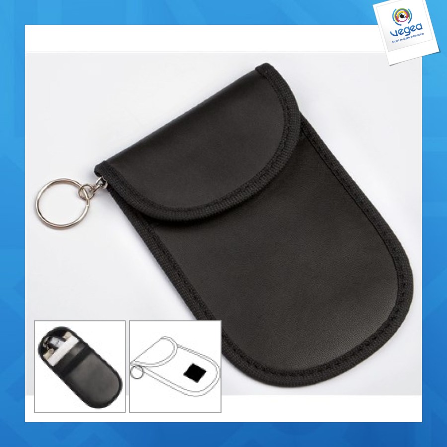 2 étuis de protection RFID pour clés de voiture