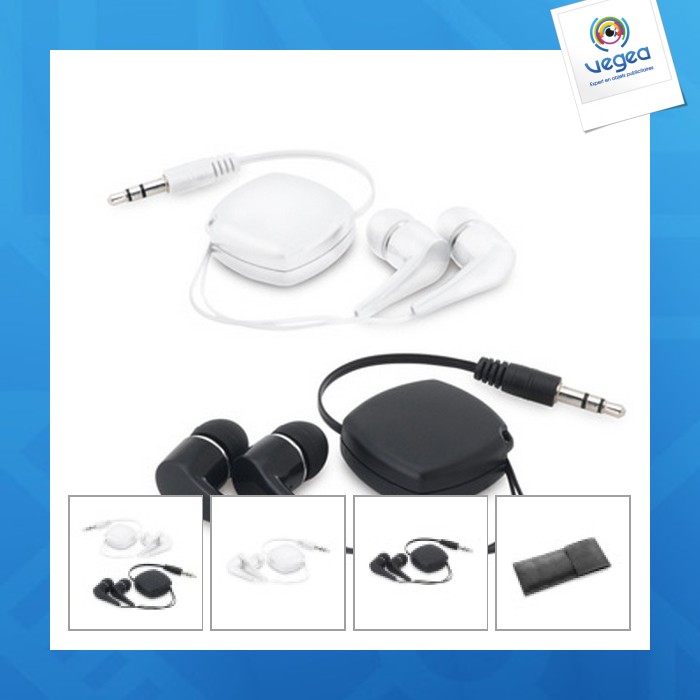 Retractable earphones | Wired 