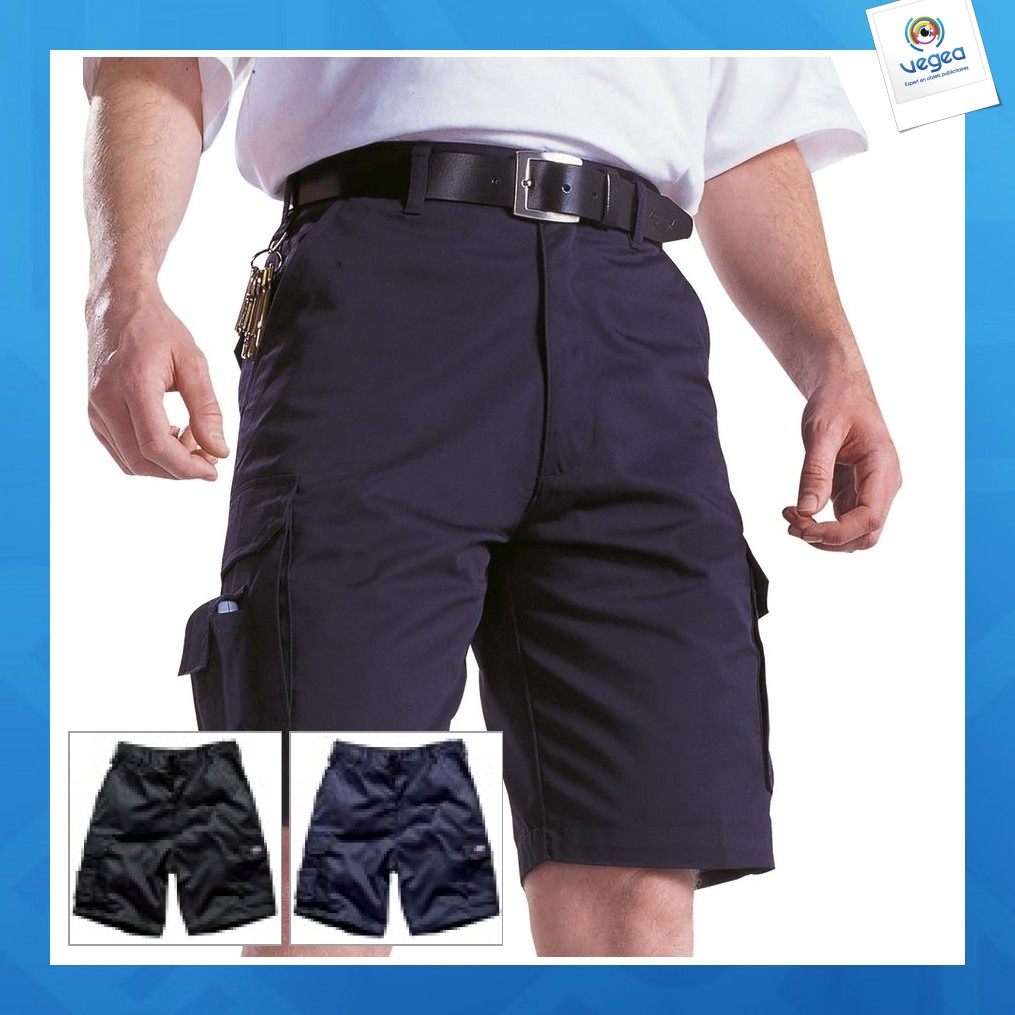 Ropa de trabajo corta dickies personalizable | Pantalones cortos de trabajo  | Ropa de trabajo | Objeto publicitario