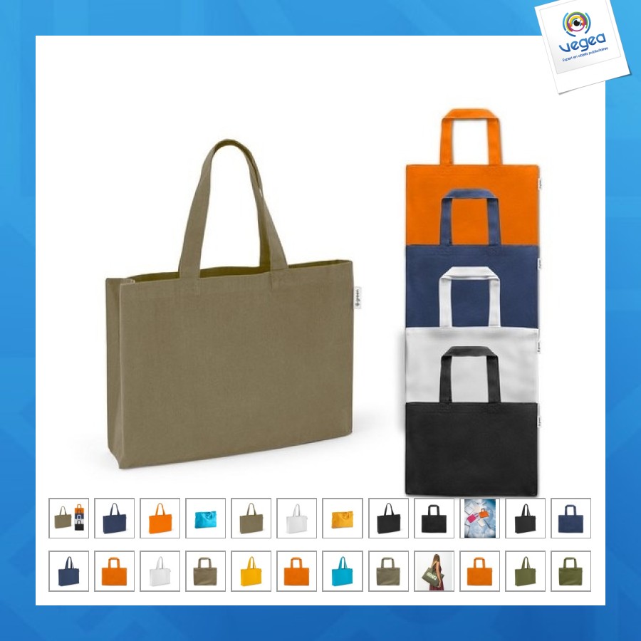 Sac en coton personnalisable organique