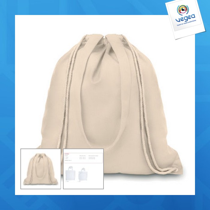 sac a dos coton