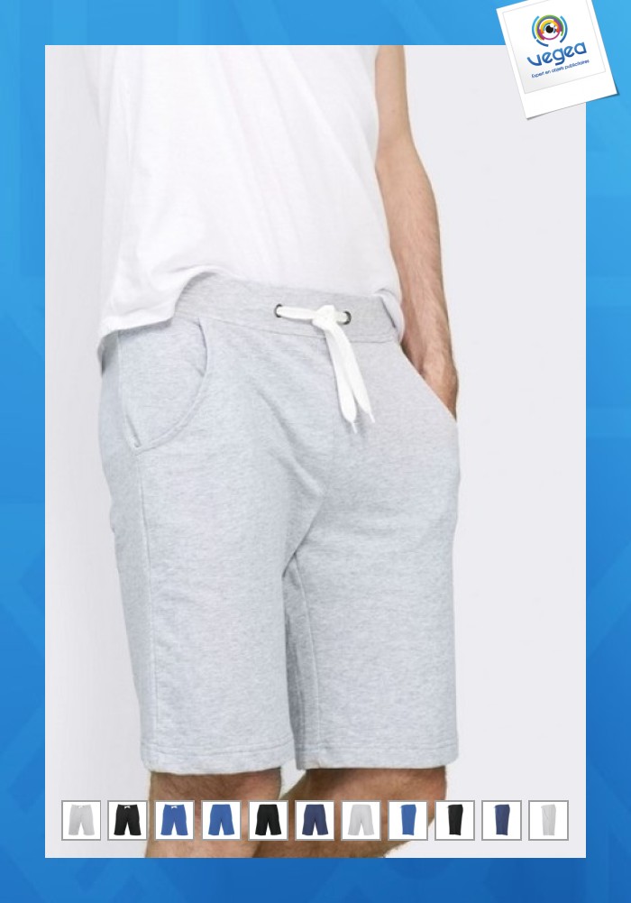 Short homme publicitaire molleton (00014V0081293) à partir ...