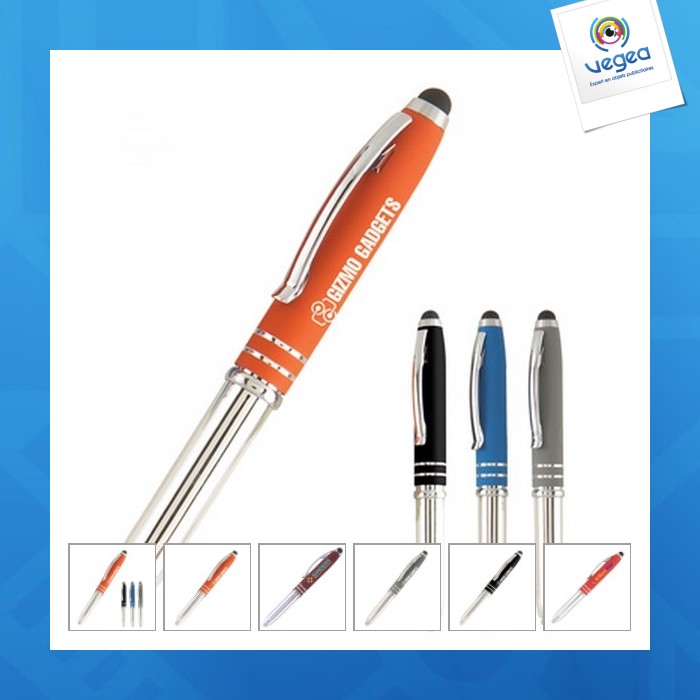 Stylo personnalisé brando softy stylet gravure laser Stylo personnalisé brando softy stylet gravure laser