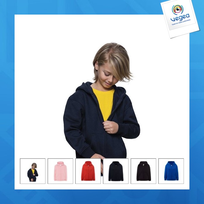 Sweat capuche zippé Sweat capuche zippé
