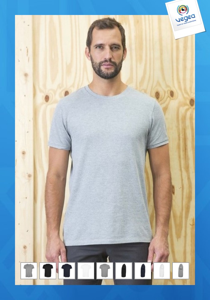 T-shirt aus 100% bio-baumwolle neoblu loris gots Professionelles Arbeits-T-Shirt