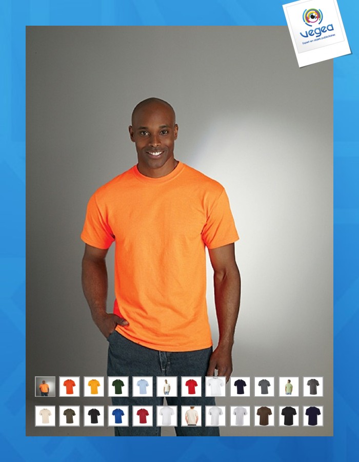 T-shirt promotionnel manches courtes blanc ou naturel gildan T-shirt promotionnel manches courtes blanc ou naturel gildan