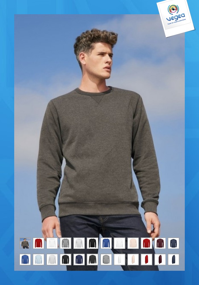Trendy unisex sweatshirt - sully