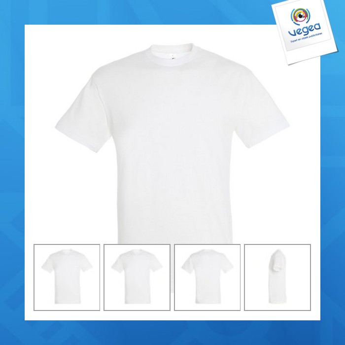 Weißes t-shirt 150g regent Klassisches T-Shirt