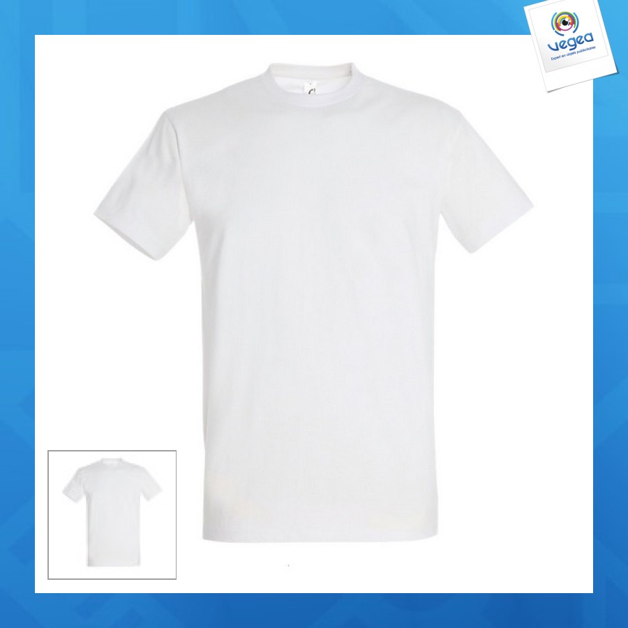 White t-shirt 190g express 48h 